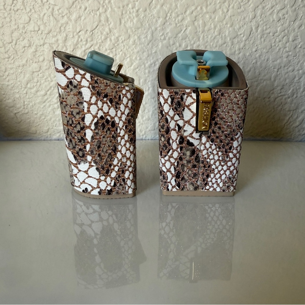 Pashion Footwear V2.0 Custom Glitter Python Snake… - image 1